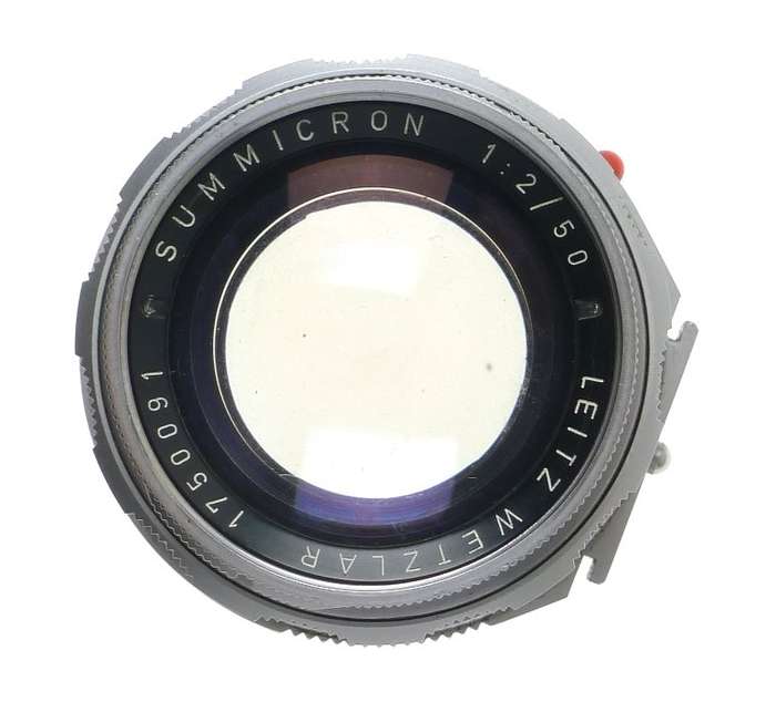 SUMMICRON DR 2/50mm CHROME METER LEICA 35mm FILM M4 CAMERA CASED JUST SERVICED