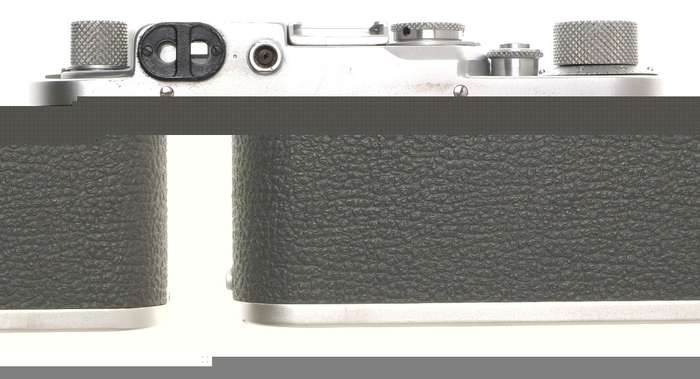 IIIF LEICA M39 RANGEFINDER CAMERA NUMBERED ELMAR f=5cm 1:3.5 LENS HOOD CASE XTRA