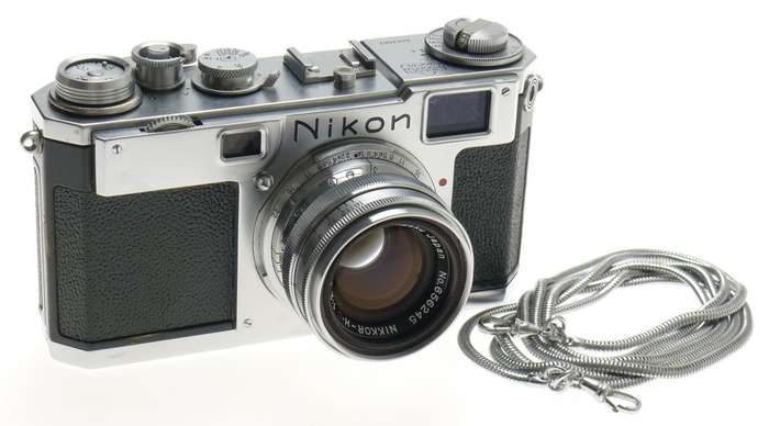 S2 NIKON RANGFINDER 35mm FILM CAMERA NIPPON KOGAKU NIKKOR H.C 1:2 f=5cm CLEAN