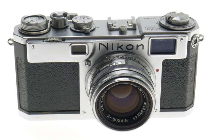 S2 NIKON RANGFINDER 35mm FILM CAMERA NIPPON KOGAKU NIKKOR H.C 1:2 f=5cm CLEAN