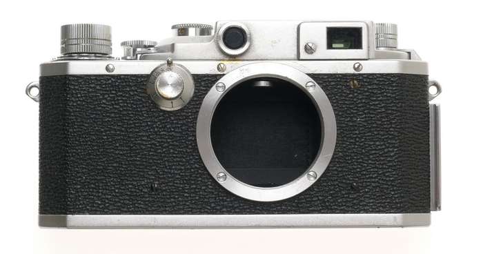 CANON EP M39 RANGEFINDER LEICA CHROME CAMERA BODY 35mm FILM SPOOL USED GOOD COND