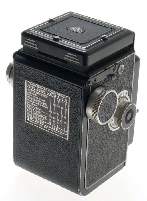 XENAR 3.5/75mm LENS TLR ROLLEICORD CAMERA FILTER CAP MX SHUTTER ROLLEINAR KIT