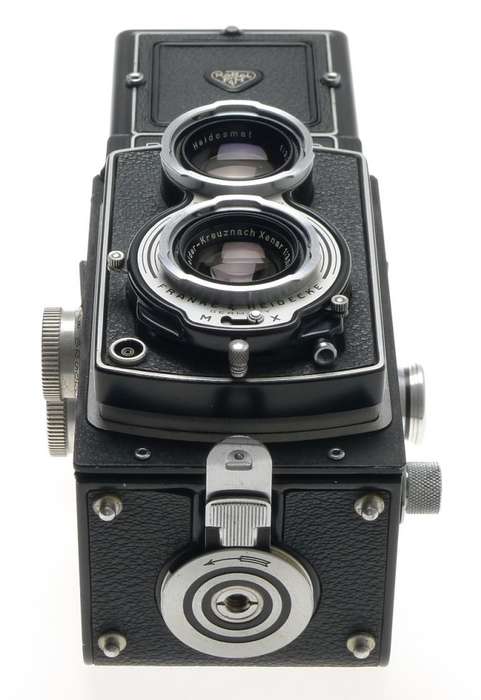 XENAR 3.5/75mm LENS TLR ROLLEICORD CAMERA FILTER CAP MX SHUTTER ROLLEINAR KIT