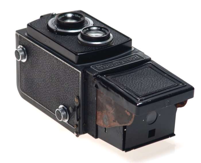 ROLLEICORD TLR CAMERA ZEISS JENA TRIOTAR 4.5/75 CASED