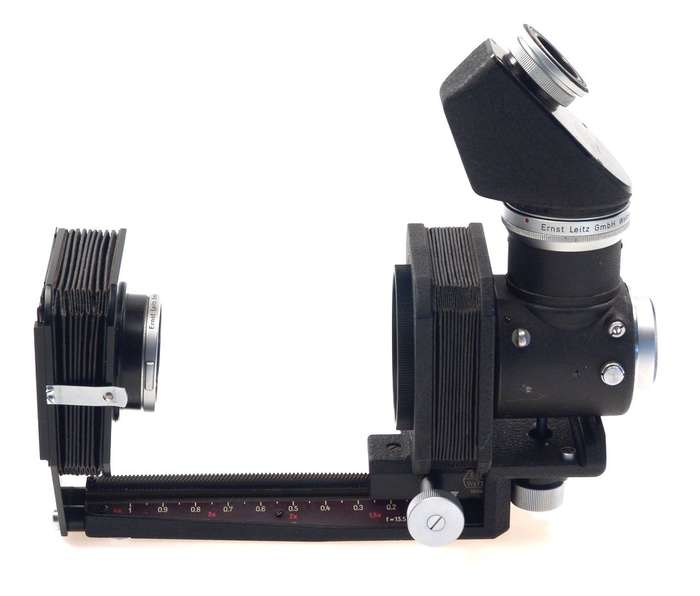 LEICA MACRO CLOSE UP BELLOWS M9 M3 CAMERTA VISOFLEX NR