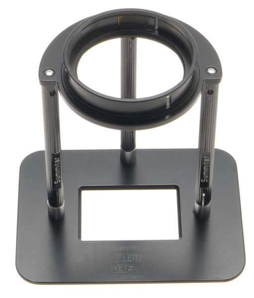 LEICA LEITZ HILFSGERAT BELUNHESUM SUMMITAR BLACK VINTAGE CAMERA COPY STAND RARE