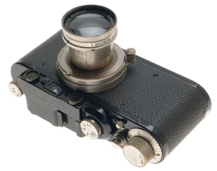 BLACK LEICA II (D) BLACK PAINT M39 SCREW MOUNT NICKLE RARE SUMMAR 1:2 f=5cm