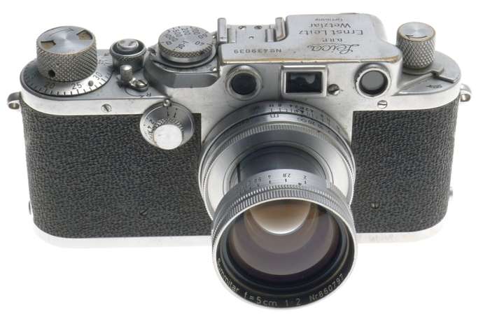 CAMERA IIIC RANGEFINDER USED 35mm FILM BODY WITH 1:2 f=5cm SUMMITAR LENS f=50mm