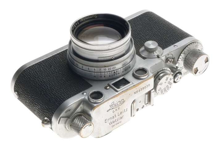 CAMERA IIIC RANGEFINDER USED 35mm FILM BODY WITH 1:2 f=5cm SUMMITAR LENS f=50mm