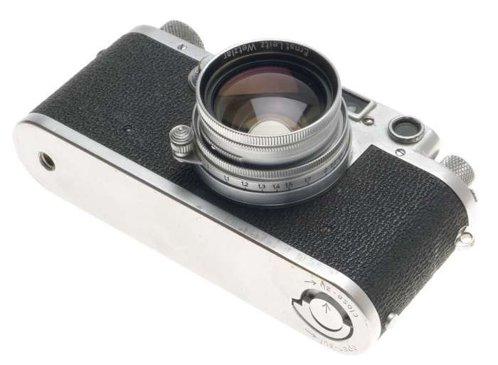 CAMERA IIIC RANGEFINDER USED 35mm FILM BODY WITH 1:2 f=5cm SUMMITAR LENS f=50mm