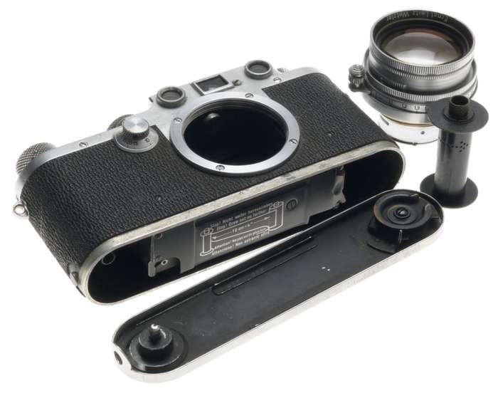 CAMERA IIIC RANGEFINDER USED 35mm FILM BODY WITH 1:2 f=5cm SUMMITAR LENS f=50mm
