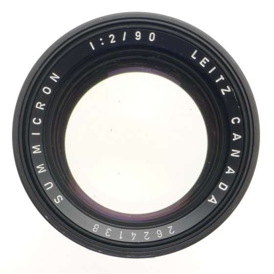 BLACK SUMMICRON 2/90mm CHROME M MOUNT LEICA CAMERA LENS f=90mm BOX FITS M9 M240