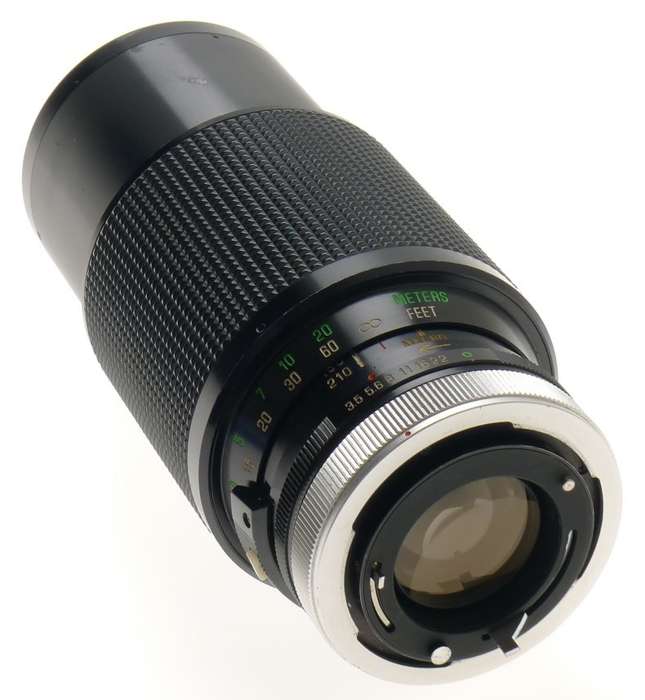 VIVITAR SERIES 1 CANON 70-210mm 1:3.5 MACRO FOCUSING AUTO ZOOM FD MOUNT LENS CAP