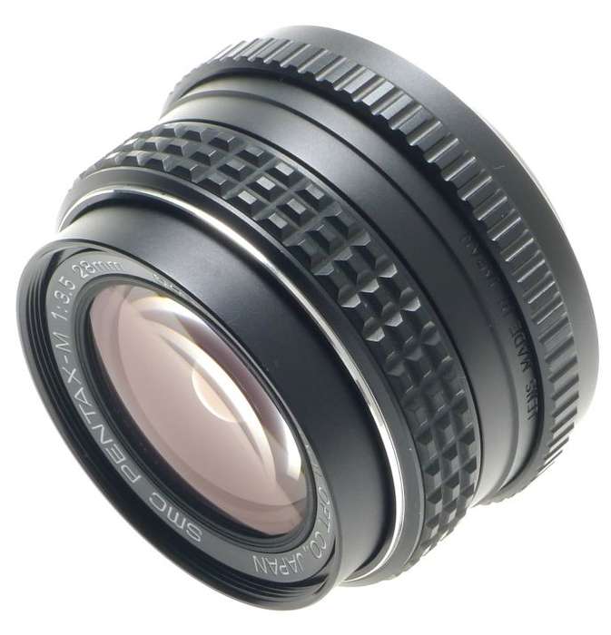 PENTAX-M SMC PRIME 1:3.5/28mm ASAHI BAYONET MOUNT SLR CAMERA LENS CAPS EXCELLENT