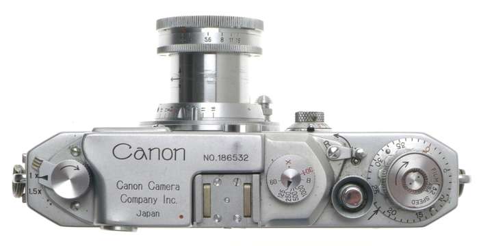 CANON IIF 2F RANGEFINDER TYPE 1:3.5/50mm COMPACT LENS CASED CAP CLEAN f50mm RARE