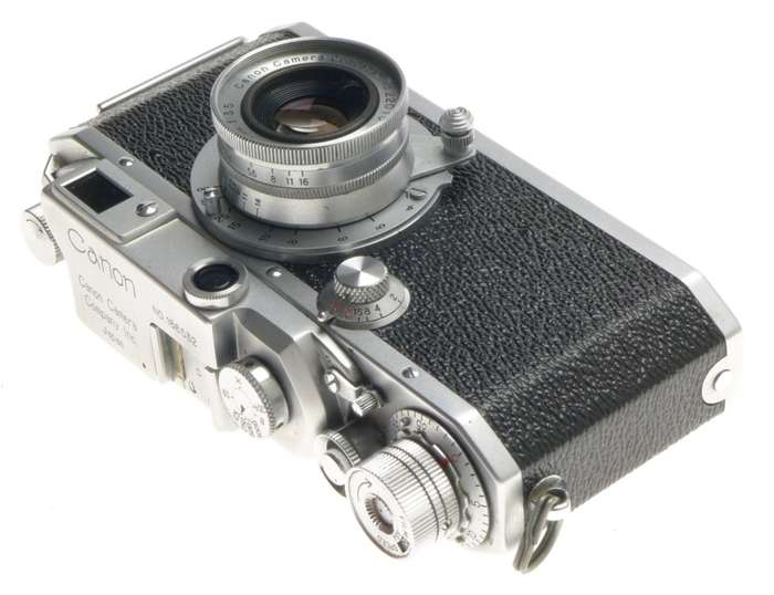 CANON IIF 2F RANGEFINDER TYPE 1:3.5/50mm COMPACT LENS CASED CAP CLEAN f50mm RARE