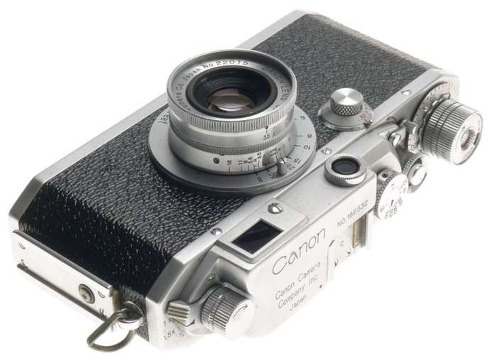 CANON IIF 2F RANGEFINDER TYPE 1:3.5/50mm COMPACT LENS CASED CAP CLEAN f50mm RARE