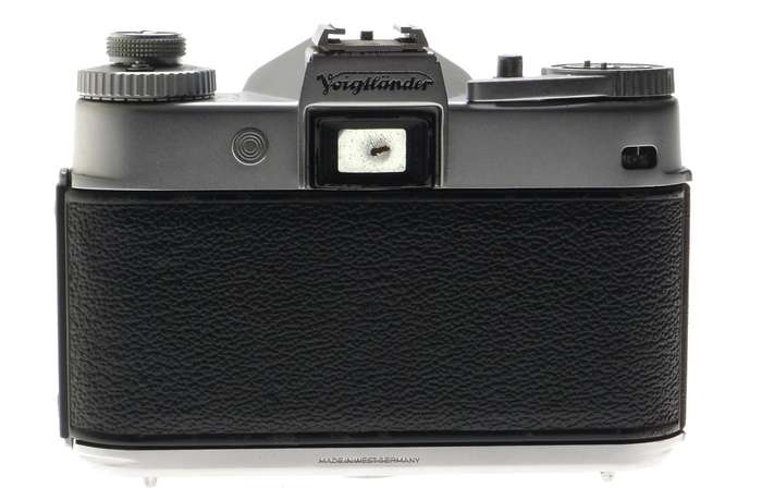 VOIGTLANDER 35mm SLR VINTAGE FILM CAMERA BESSAMATIC COLO-SKOPAR 1:2.8/50mm LENS