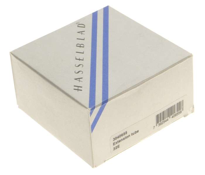 HASSELBLAD 32E EXTENSION TUBE LENS ADAPTER MOUNT MACRO 3040655 BOX BLUE LINE