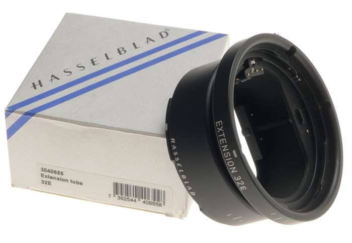 HASSELBLAD 32E EXTENSION TUBE LENS ADAPTER MOUNT MACRO 3040655 BOX BLUE LINE