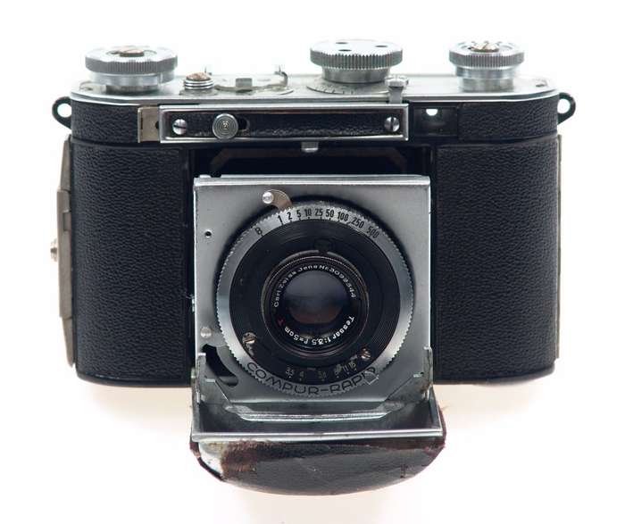 CERTO VINTAGE CAMERA TESSAR 3.5 f=50mm ZEISS RED T LENS