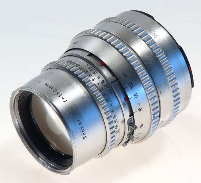 HASSELBLAD ZEISS SONNAR CHROME 1:4 f=150mm FITS 500 C/M CM CAMERA CAPS 4/150mm