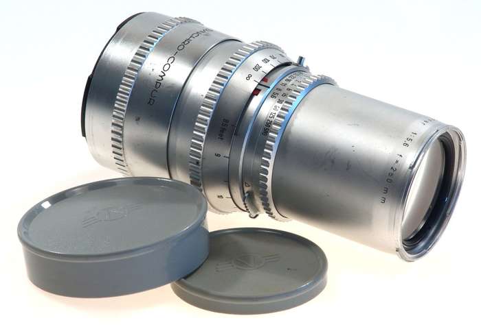 HASSELBLAD ZEISS SONNAR CHROME 5.6 f=250mm FITS 500 CM C/M CAMERA CAPS 5.6/250mm