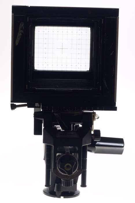 SINAR F LARGE FORMAT 4x5 BELLOWS MONORAIL BLACK FILM CAMERA NO LENS EXCELLENT NR