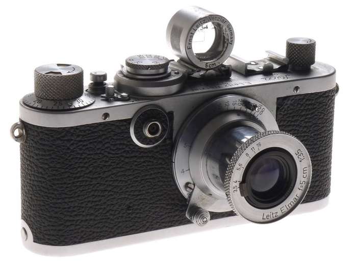 LEICA If RANGEFINDER CAMERA 1f LEITZ ELMAR f=5cm 1:3.5 LENS 50mm FINDER USED NR