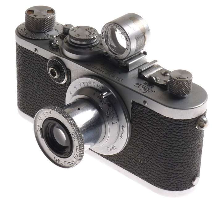 LEICA If RANGEFINDER CAMERA 1f LEITZ ELMAR f=5cm 1:3.5 LENS 50mm FINDER USED NR