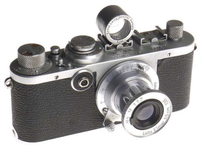 LEICA If RANGEFINDER CAMERA 1f LEITZ ELMAR f=5cm 1:3.5 LENS 50mm FINDER USED NR