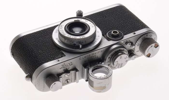 LEICA If RANGEFINDER CAMERA 1f LEITZ ELMAR f=5cm 1:3.5 LENS 50mm FINDER USED NR
