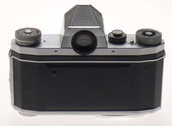 PRAKTICA IV F CHROME SLR 35mm CAMERA MEYER-OPTIK DOMIPLAN 2.8/50mm GOERLITZ f=50