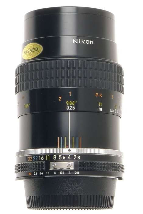AI-S NIKON f=55mm MICRO-NIKKOR 55mm f/2.8 CAPS FILTER SERVICED CLA LENS 2.8/55mm