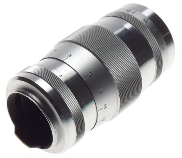 CANON LTM 39 Chrome 3.5135mm rangefinder lens f=135mm Leica M adapter bundle