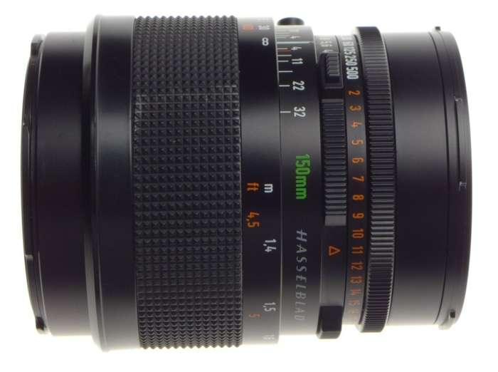 SONNAR 4/150 T* Zeiss Hasselblad camera lens Cas Hood UV filter PRONTOR CF clean