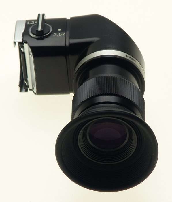 OLYMPUS SLR 35mm SLR CAMERA OM-SYSTEM RIGHT ANGLE VIEW FINDER 1.25x-2.5x CASED