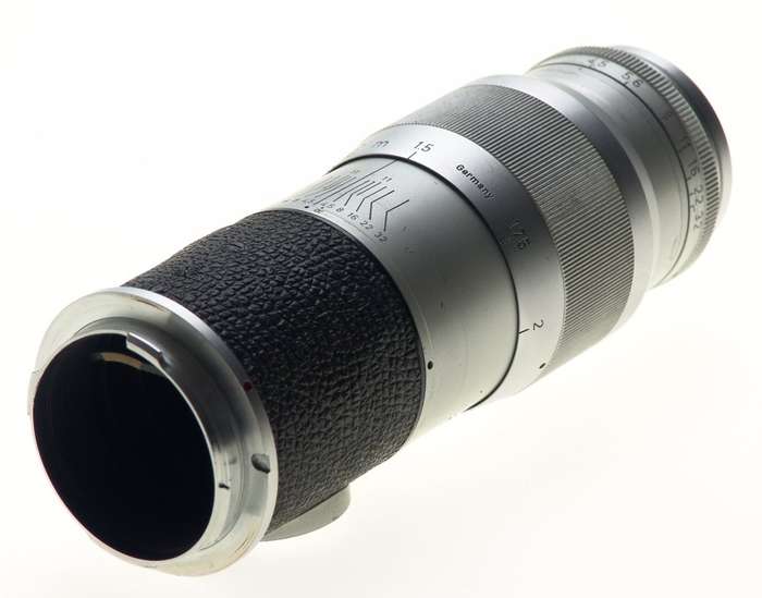 LEICA HEKTOR 4.5/135mm LEITZ f=135mm CAMERA CHROME LENS CAPS FITS M3 M8 M9 CLEAN