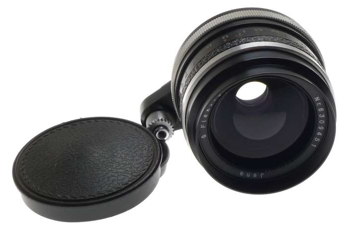 FLEKTOGON 2.8/35mm WIDE ANGLE ZEISS JENA CAMERA LENS CAPS CLEAN CONDITION f=35mm