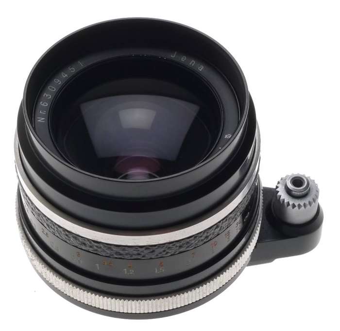 FLEKTOGON 2.8/35mm WIDE ANGLE ZEISS JENA CAMERA LENS CAPS CLEAN CONDITION f=35mm