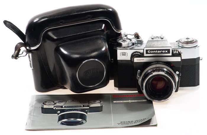 ZEISS CONTAREX SUPER DATA PLANAR 1:2/50mm CAMERA CASE