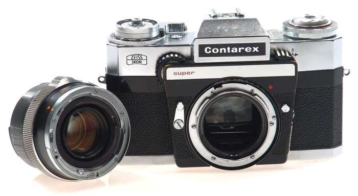 ZEISS CONTAREX SUPER DATA PLANAR 1:2/50mm CAMERA CASE