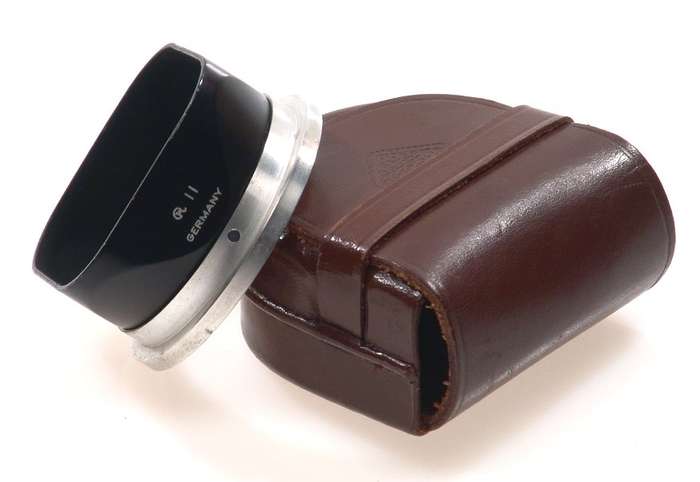 ROLLEI RII CAMERA LENS HOOD SHADE CASED ROLLEIFLEX NICE