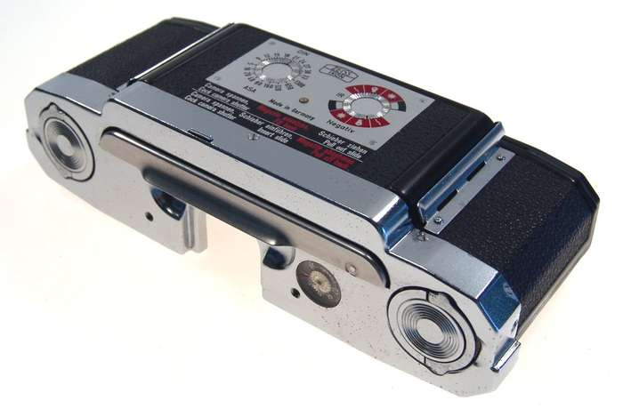 ZEISS IKON CHROME CONTAREX CAMERA FILM BACK WITH DARKSLIDE AND SPOOL COMPLETE NR