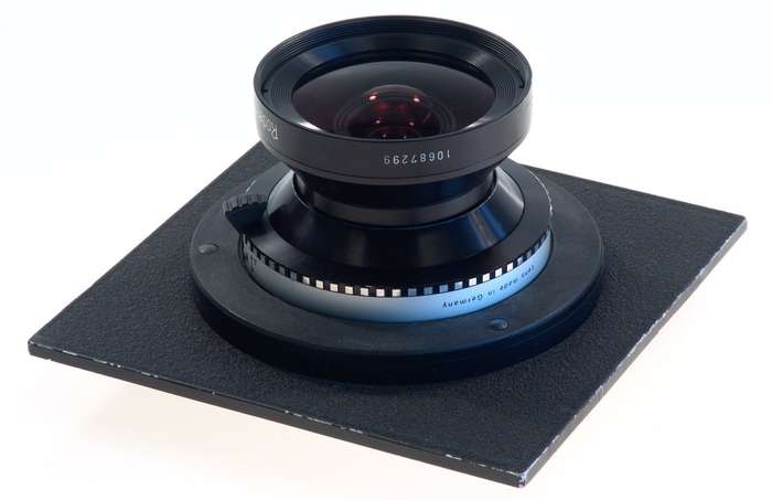 SINAR GRANDAGON-N 6.8 f=90mm MC RODENSTOCK CAMERA 4x5 IN LENS BOARD CAPS 6.8/90