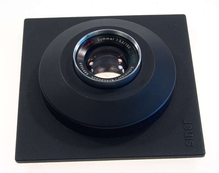 SCHNEIDER SYMMAR 5.6/150mm TECHNIKA LINHOF DUAL 12/265mm SINAR LENS BOARD CLEAN