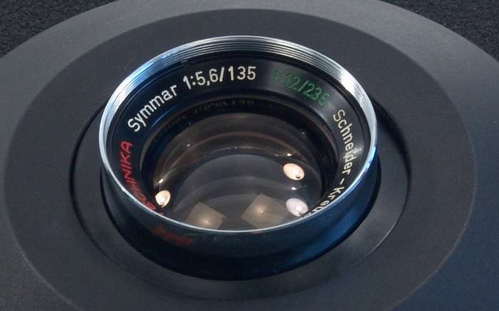SCHNEIDER SYMMAR 5.6/135mm TECHNIKA LINHOF DUAL 12/235mm SINAR LENS BOARD CLEAN