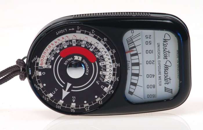 WESTON MASTER III UNIVERSAL EXPOSURE LIGHT METER MANUAL