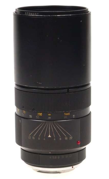 LEICA BAYONET MOUNT TELYT-R 4/250mm BLACK FILTER Ser. 8