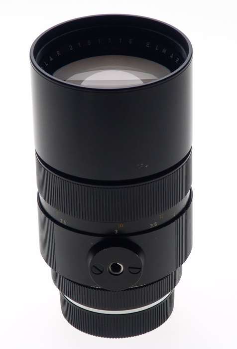 LEICA ELMARIT-R 1:2.8/180mm SLR BLACK 3 CAM CAMERA LENS f=180mm CLOSE UP LENS NR